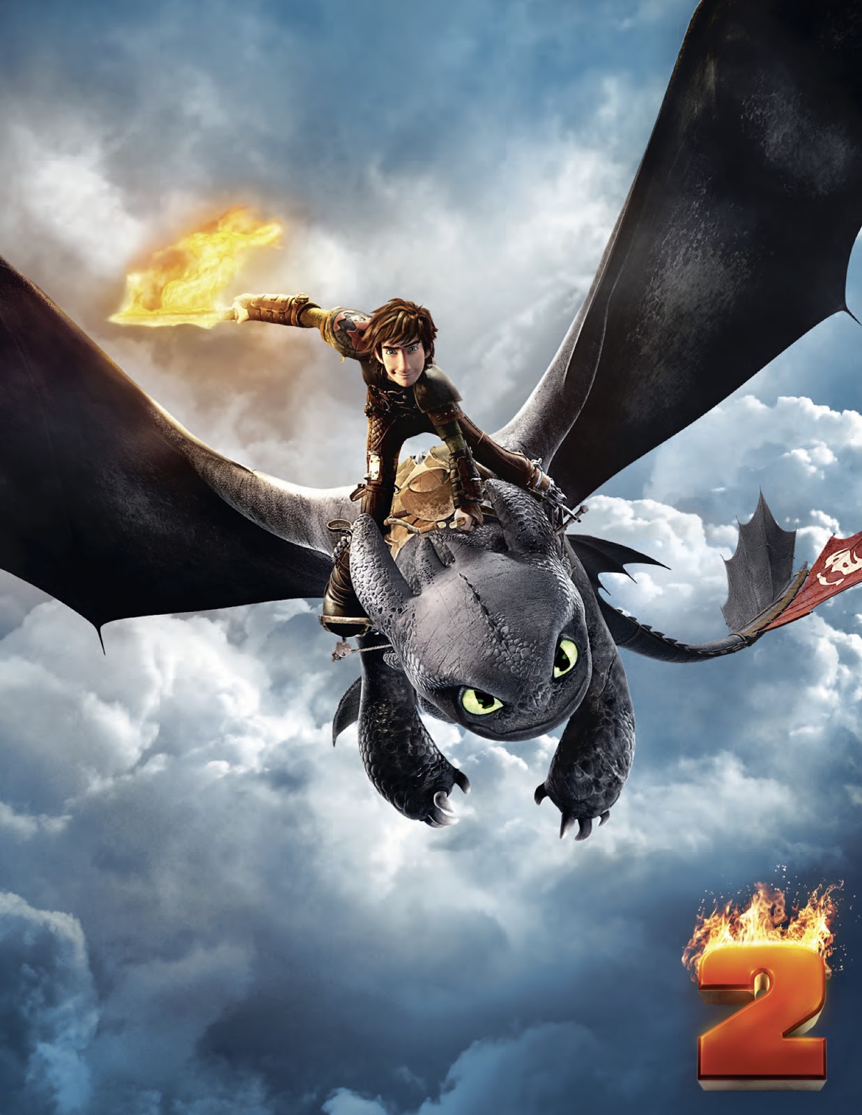 How To Train Your Dragon 2 Teaser Poster