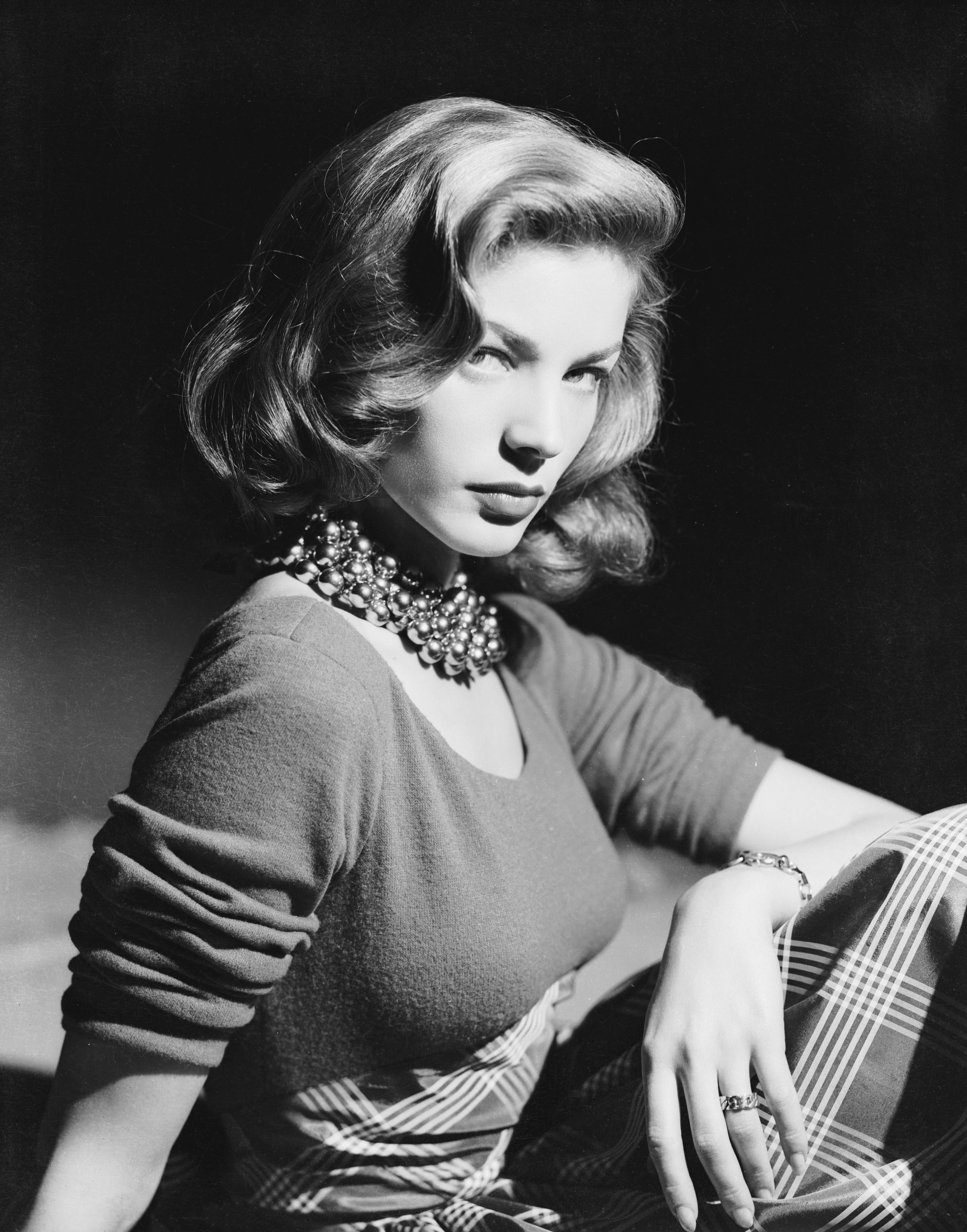 Bacall In Beads