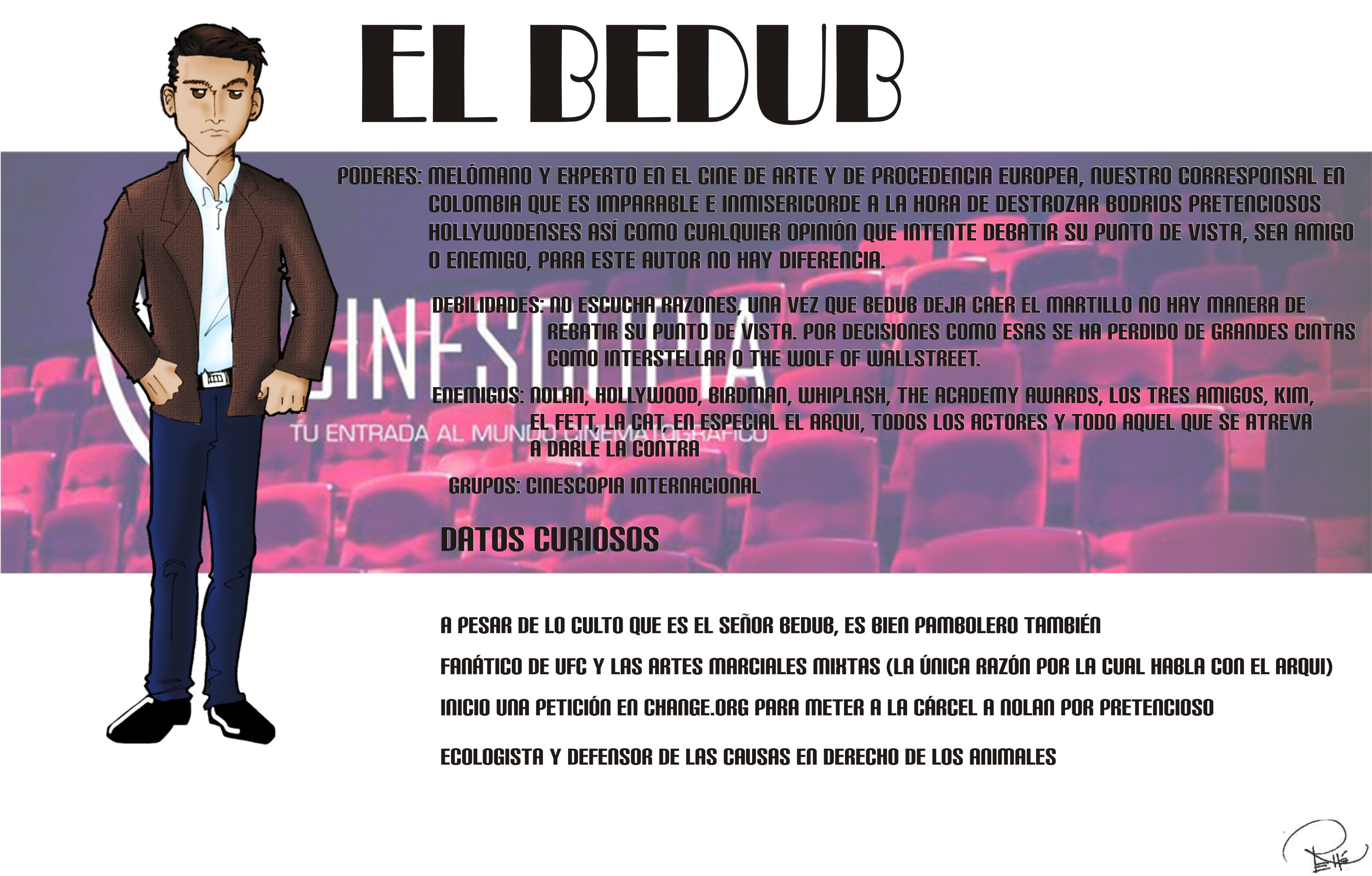 Ficha completa Bedub