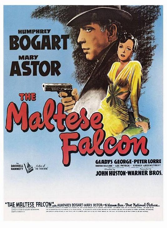 The Maltese Falcon (póster) - John Huston