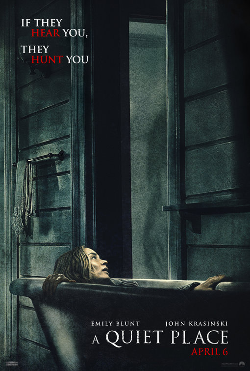 A Quiet Place poster - Emily Blunt