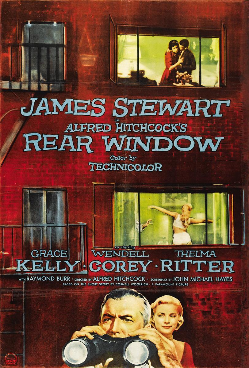 Rear Window (póster) - James Stewart