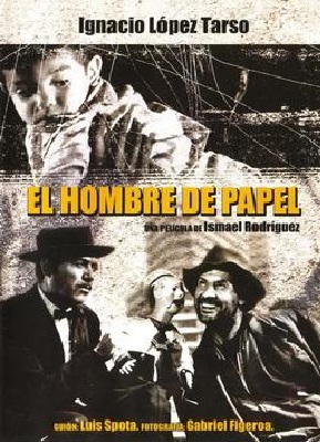 El hombre de papel (póster) - Ismael Rodríguez