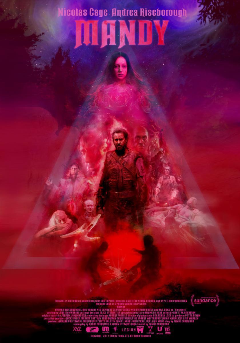 Mandy (póster) - Nicolas Cage