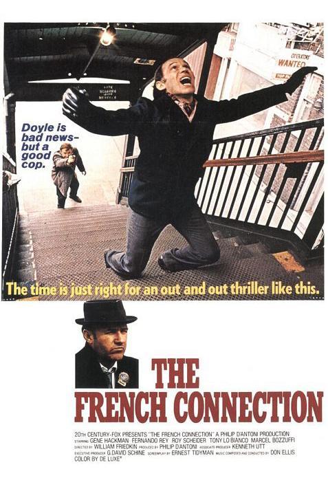 The French Connection (póster) - Gene Hackman