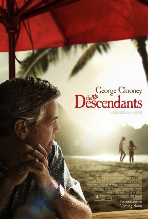 The Descendants (póster) - George Clooney